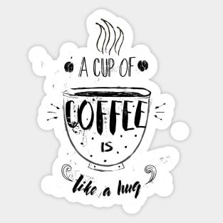 Coffee Cup Sticker